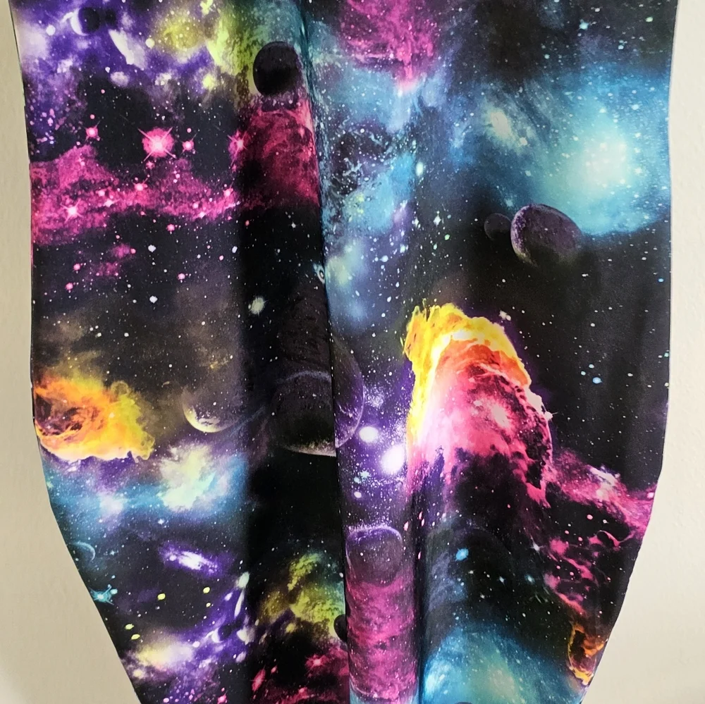 Galaxy Print Dress - Picture 4 of 13